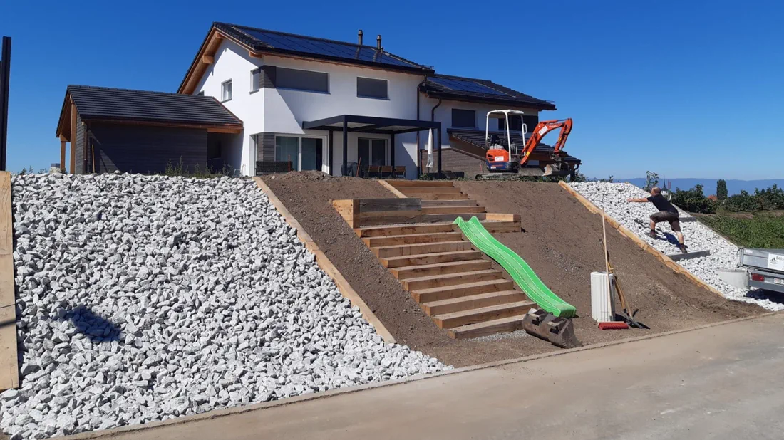 Aménagement de talus