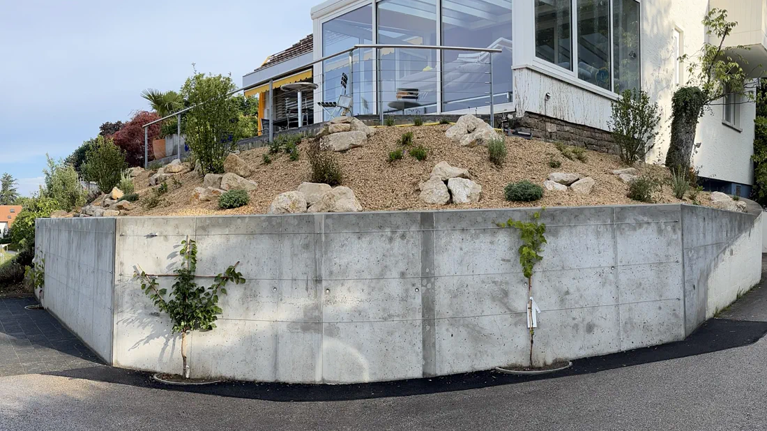 Aménagement de talus